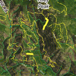 CO Moose Unit 461 Satellite Image with concentrations and kill sites. Preview 2