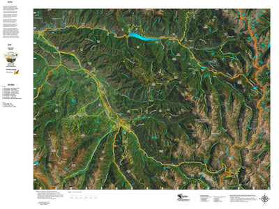 CO Moose Unit 47 Satellite Image with concentrations and kill sites. Preview 1