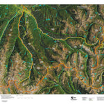 CO Moose Unit 471 Satellite Image with concentrations and kill sites. Preview 1