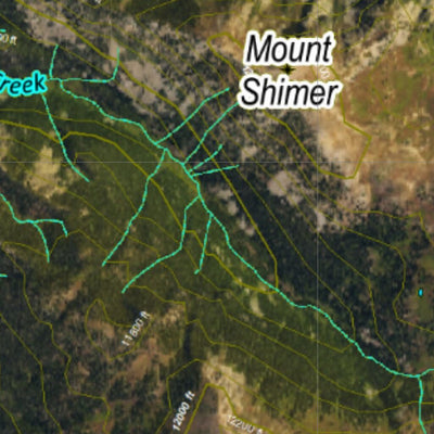 CO Moose Unit 471 Satellite Image with concentrations and kill sites. Preview 2
