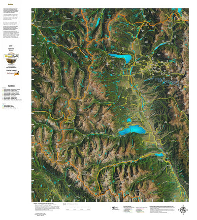 CO Moose Unit 48 Satellite Image with concentrations and kill sites. Preview 1