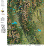 CO Moose Unit 49 Satellite Image with concentrations and kill sites. Preview 1