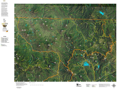 CO Moose Unit 5 Satellite Image with concentrations and kill sites. Preview 1