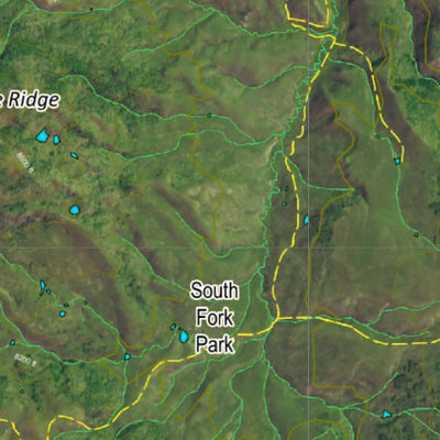 CO Moose Unit 5 Satellite Image with concentrations and kill sites. Preview 2