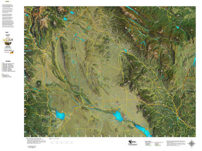 CO Moose Unit 50 Satellite Image with concentrations and kill sites. Preview 1