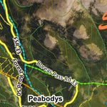 CO Moose Unit 500 Satellite Image with concentrations and kill sites. Preview 2