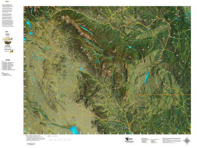 CO Moose Unit 501 Satellite Image with concentrations and kill sites. Preview 1
