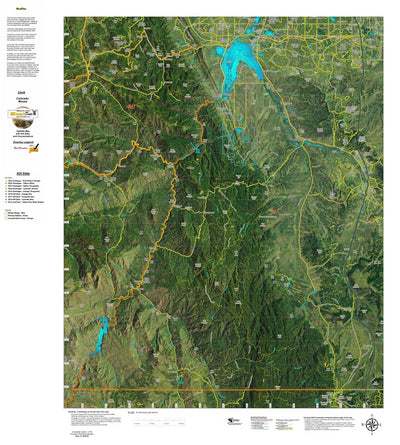 CO Moose Unit 51 Satellite Image with concentrations and kill sites. Preview 1