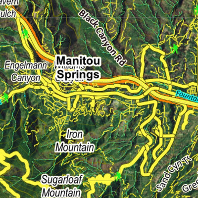 CO Moose Unit 511 Satellite Image with concentrations and kill sites. Preview 3