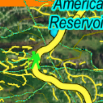 CO Moose Unit 512 Satellite Image with concentrations and kill sites. Preview 3