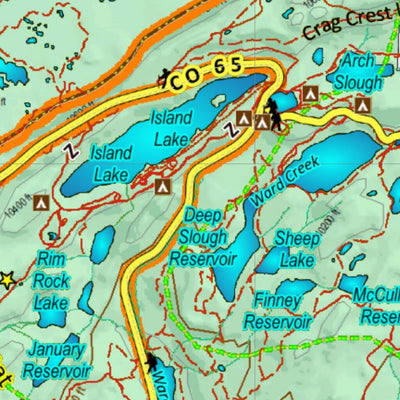 CO Moose Unit 52 Land Use, Kill Site, and Concentrations Preview 3