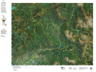 CO Moose Unit 521 Satellite Image with concentrations and kill sites. Preview 1