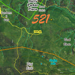 CO Moose Unit 521 Satellite Image with concentrations and kill sites. Preview 2