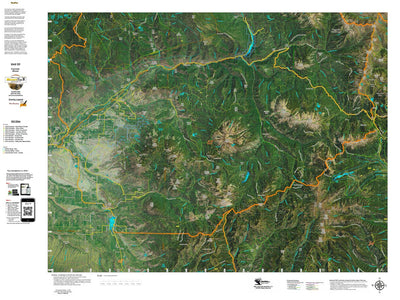 CO Moose Unit 53 Satellite Image with concentrations and kill sites. Preview 1