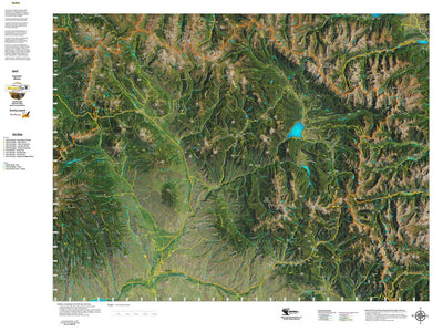 CO Moose Unit 55 Satellite Image with concentrations and kill sites. Preview 1