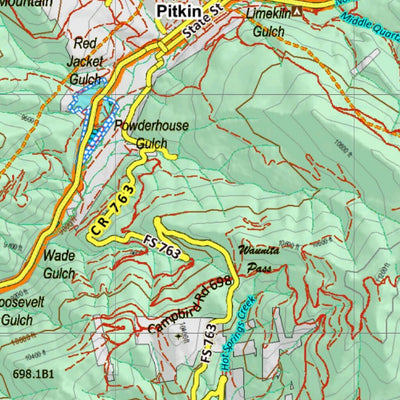 CO Moose Unit 551 Land Use, Kill Site, and Concentrations Preview 3