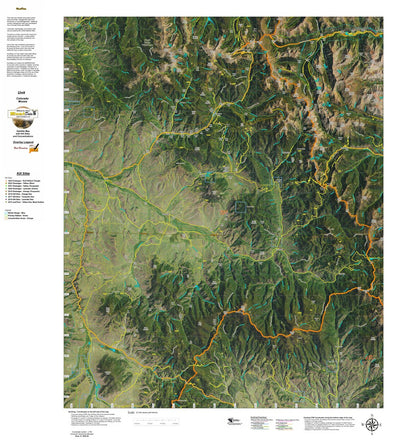 CO Moose Unit 551 Satellite Image with concentrations and kill sites. Preview 1