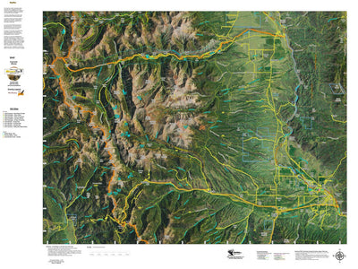 CO Moose Unit 56 Satellite Image with concentrations and kill sites. Preview 1