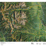 CO Moose Unit 56 Satellite Image with concentrations and kill sites. Preview 1