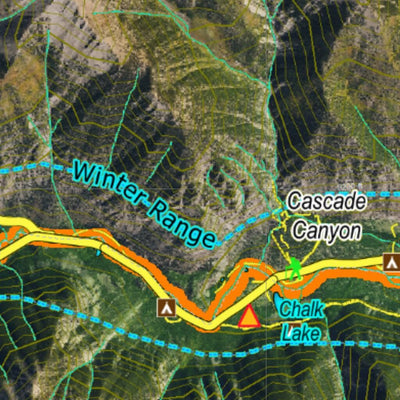 CO Moose Unit 56 Satellite Image with concentrations and kill sites. Preview 3