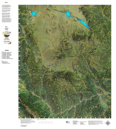CO Moose Unit 58 Satellite Image with concentrations and kill sites. Preview 1