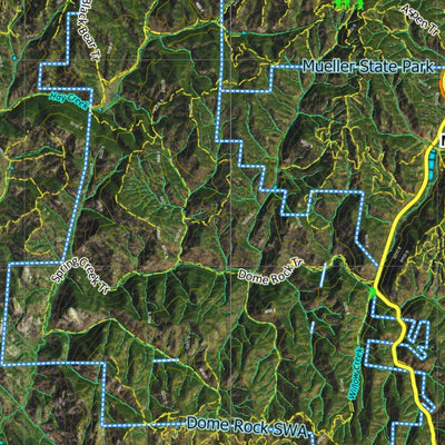 CO Moose Unit 581 Satellite Image with concentrations and kill sites. Preview 3