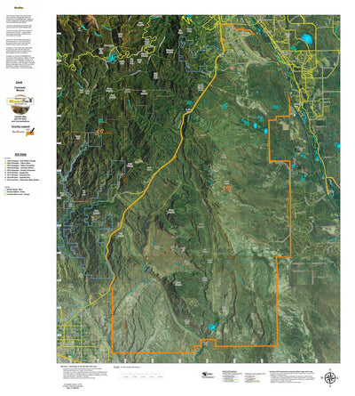 CO Moose Unit 591 Satellite Image with concentrations and kill sites. Preview 1