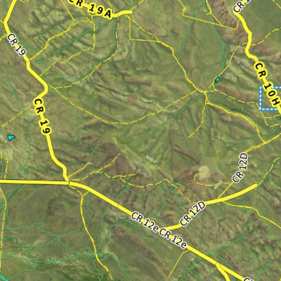 CO Moose Unit 6 Satellite Image with concentrations and kill sites. Preview 2