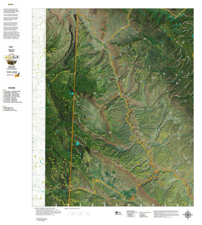 CO Moose Unit 60 Satellite Image with concentrations and kill sites. Preview 1