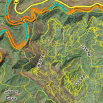 CO Moose Unit 60 Satellite Image with concentrations and kill sites. Preview 3