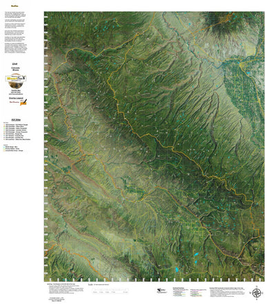 CO Moose Unit 61 Satellite Image with concentrations and kill sites. Preview 1
