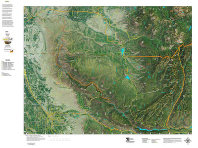 CO Moose Unit 63 Satellite Image with concentrations and kill sites. Preview 1