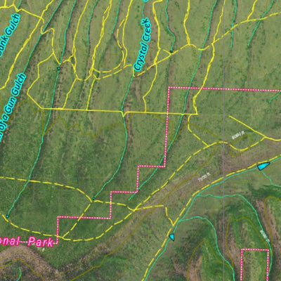 CO Moose Unit 63 Satellite Image with concentrations and kill sites. Preview 2