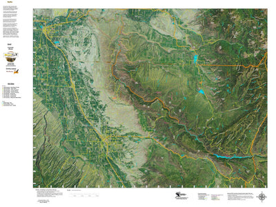 CO Moose Unit 64 Satellite Image with concentrations and kill sites. Preview 1