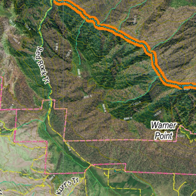 CO Moose Unit 64 Satellite Image with concentrations and kill sites. Preview 2