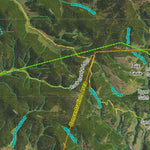 CO Moose Unit 67 Satellite Image with concentrations and kill sites. Preview 2