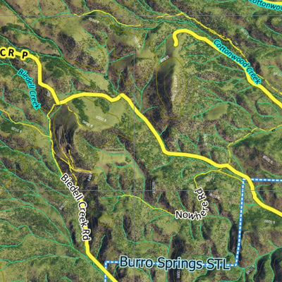 CO Moose Unit 68 Satellite Image with concentrations and kill sites. Preview 3