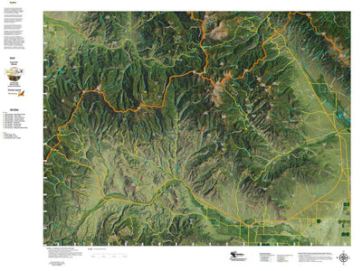 CO Moose Unit 681 Satellite Image with concentrations and kill sites. Preview 1