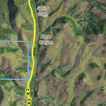 CO Moose Unit 681 Satellite Image with concentrations and kill sites. Preview 2