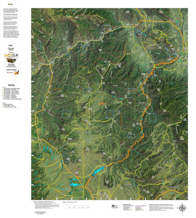 CO Moose Unit 691 Satellite Image with concentrations and kill sites. Preview 1