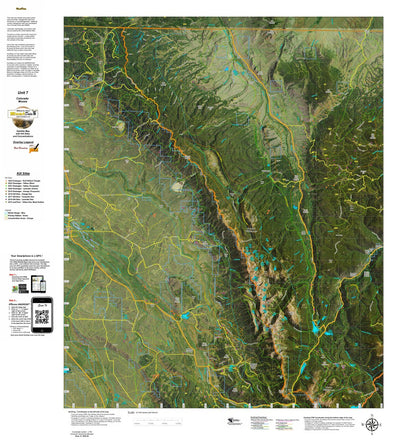 CO Moose Unit 7 Satellite Image with concentrations and kill sites. Preview 1
