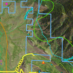 CO Moose Unit 7 Satellite Image with concentrations and kill sites. Preview 2