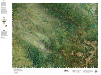 CO Moose Unit 70 Satellite Image with concentrations and kill sites. Preview 1