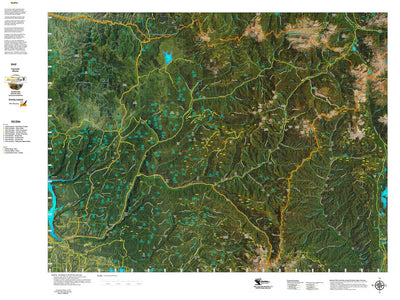 CO Moose Unit 71 Satellite Image with concentrations and kill sites. Preview 1
