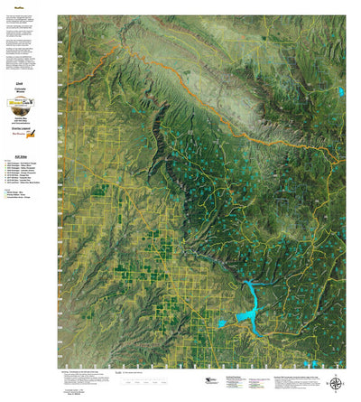 CO Moose Unit 711 Satellite Image with concentrations and kill sites. Preview 1