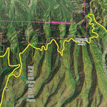 CO Moose Unit 73 Satellite Image with concentrations and kill sites. Preview 2