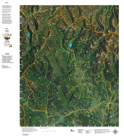 CO Moose Unit 77 Satellite Image with concentrations and kill sites. Preview 1