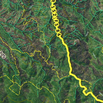 CO Moose Unit 771 Satellite Image with concentrations and kill sites. Preview 2