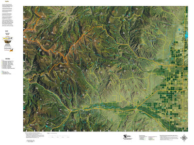 CO Moose Unit 79 Satellite Image with concentrations and kill sites. Preview 1