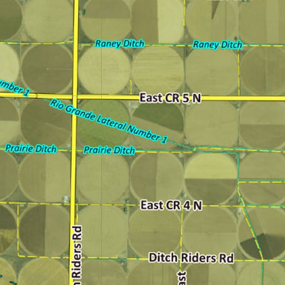 CO Moose Unit 791 Satellite Image with concentrations and kill sites. Preview 2